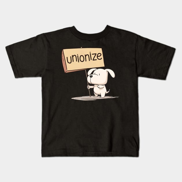 Unionize Kids T-Shirt by kruk